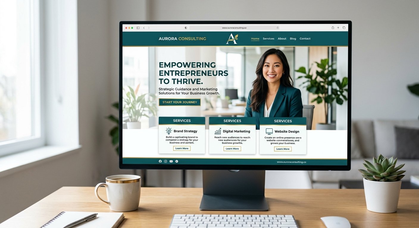 Professional website design by Telos Marketing